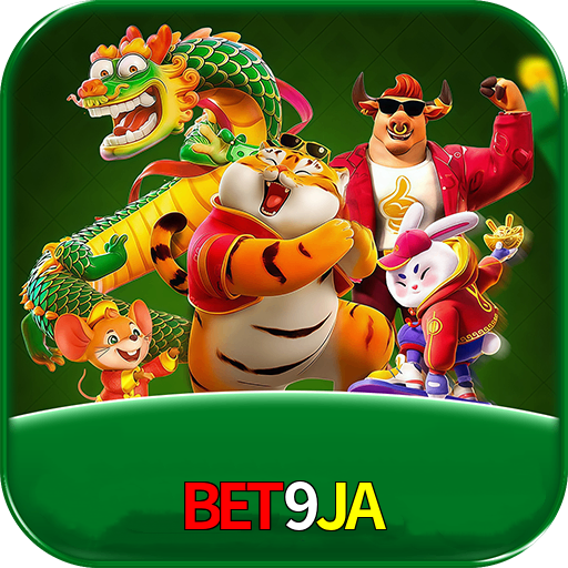 Imagem promocional da BET9JA mostrando a plataforma e suas vantagens